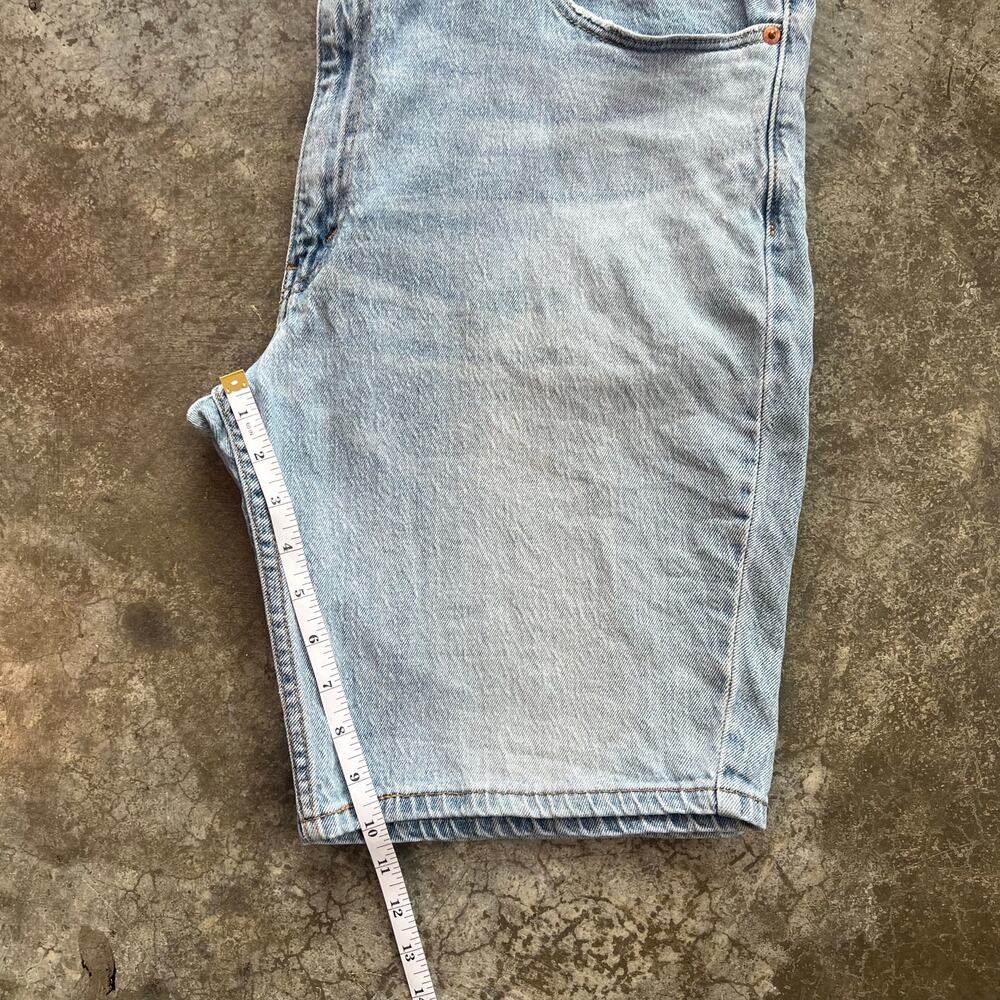 Levi’s 511 Light Wash Denim Shorts Men’s 40 Stretch Streetwear - Picture 6 of 16